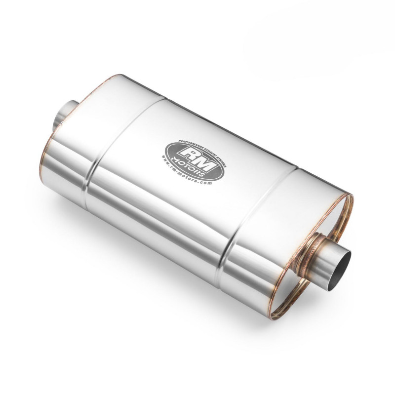 

Tłumik Owalny Rm Motors E001 63mm dł. 30cm 2,5''