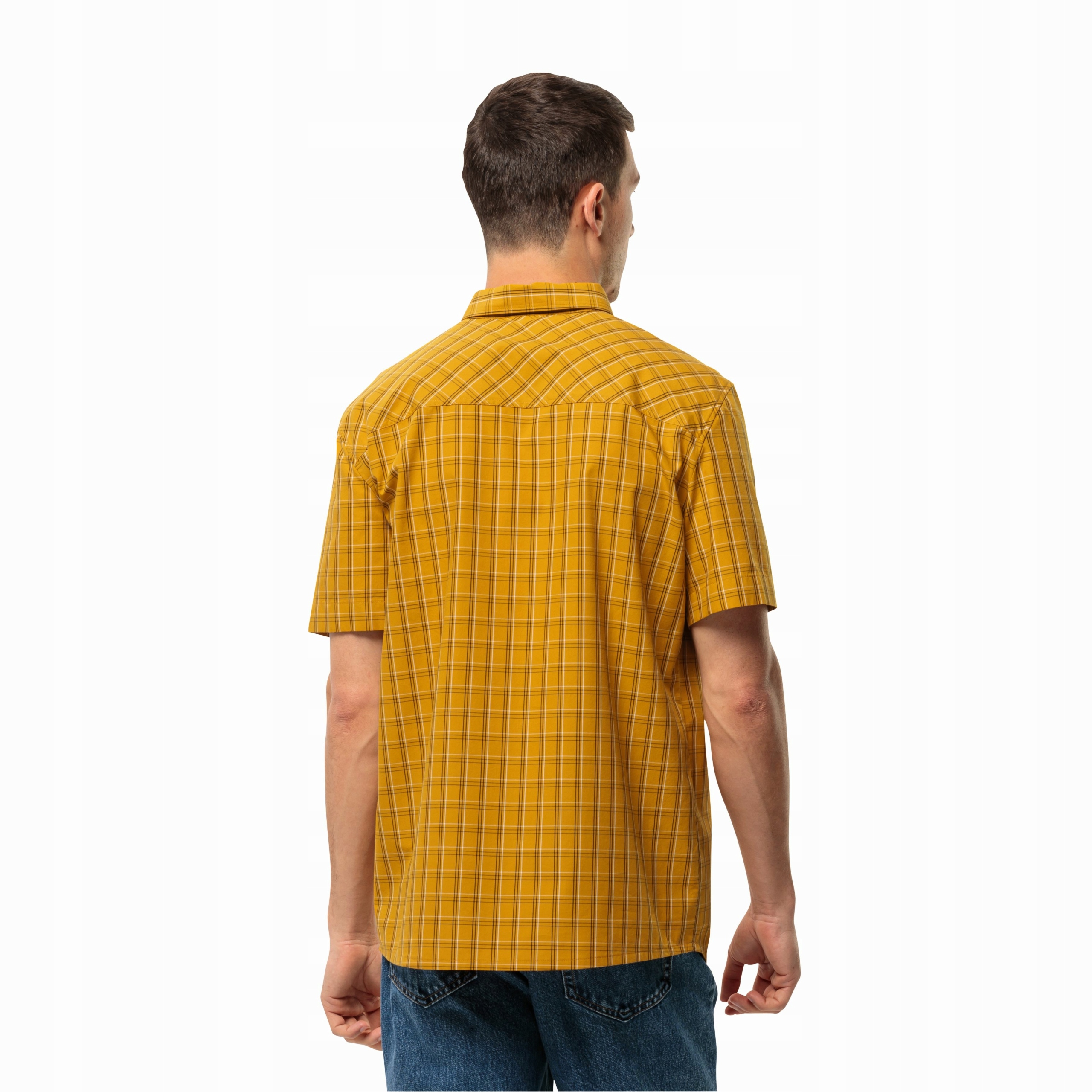 Męska koszula z krótkim rękawem Jack Wolfskin HOT SPRINGS SHIRT L Kolekcja HOT SPRINGS