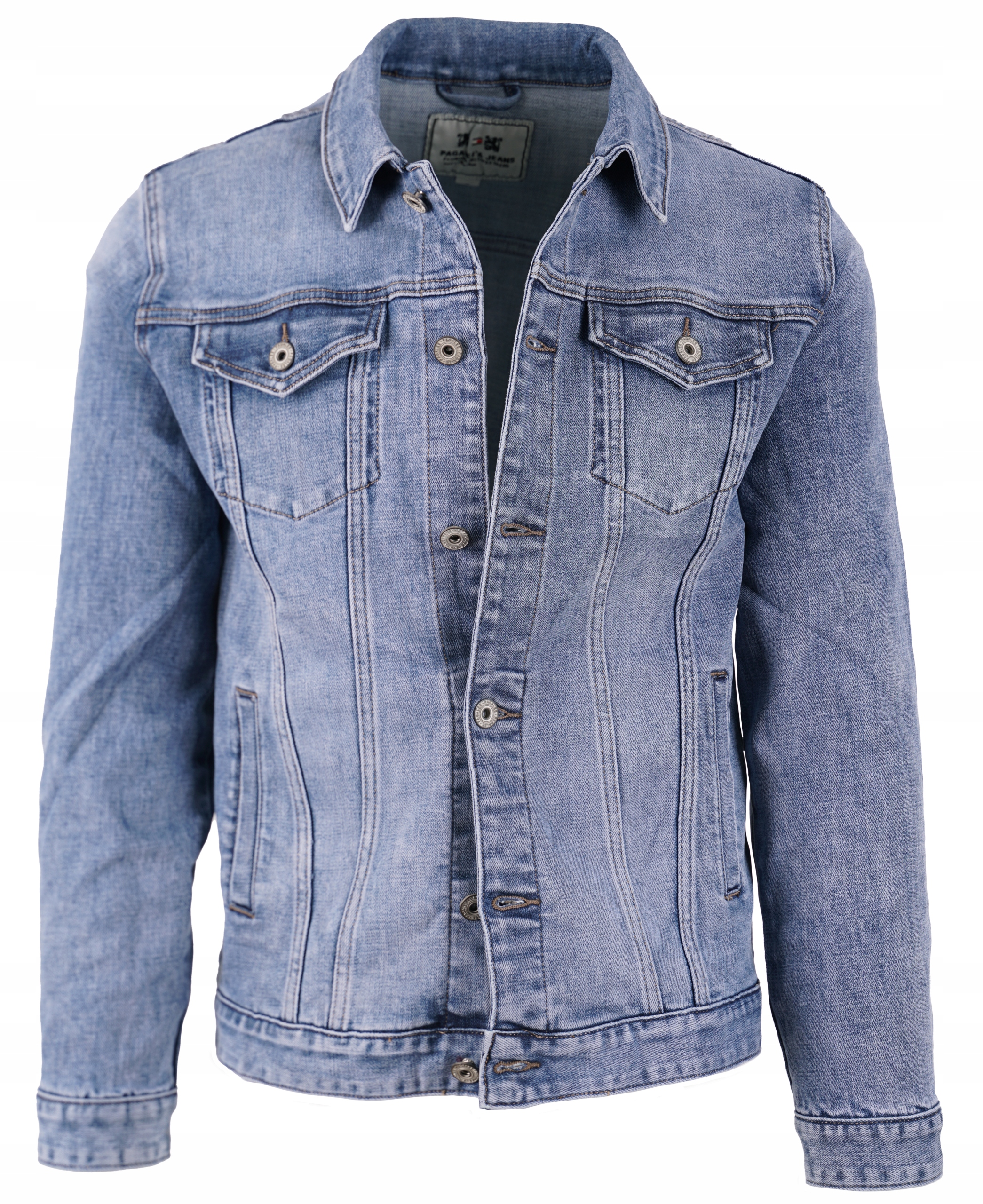 

Kurtka Męska Katana Jeans Dżins Jasna Niebieska L