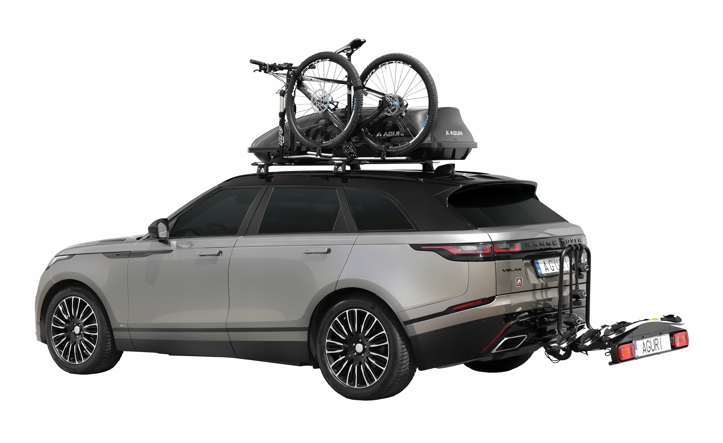 BAGAŻNIK ROWEROWY UCHWYT NA HAK AGURI ACTIVE BIKE 3 ROWERY UCHYLANY 13-PIN Producent Aguri
