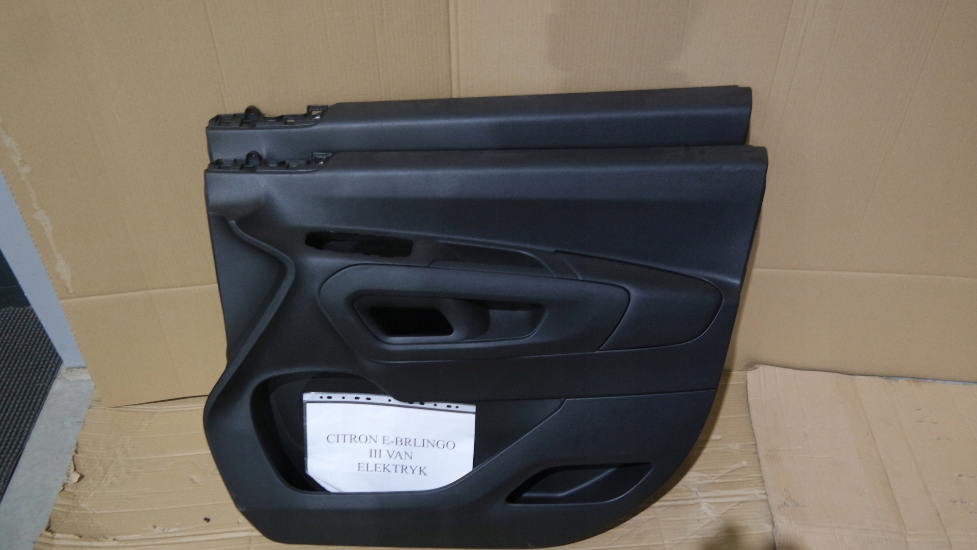 КАРТА ДВЕРІ ПРАВИЙ ПЕРЕД CITROEN Е-БЕРЛІНГО IV RIFTER COMBO023r.