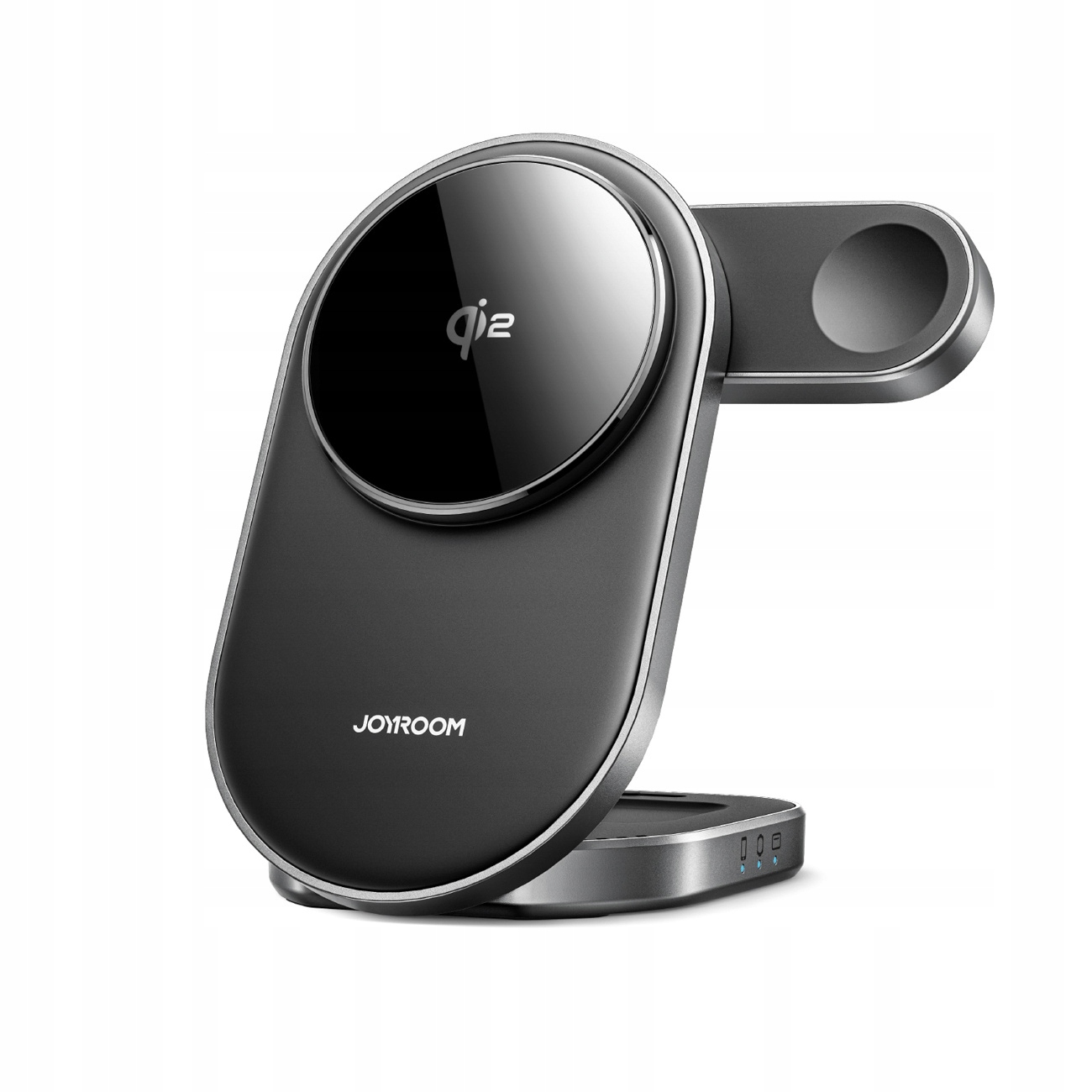 Bezdrátová indukční nabíječka 3v1 telefon hodinky sluchátka Qi 15 W