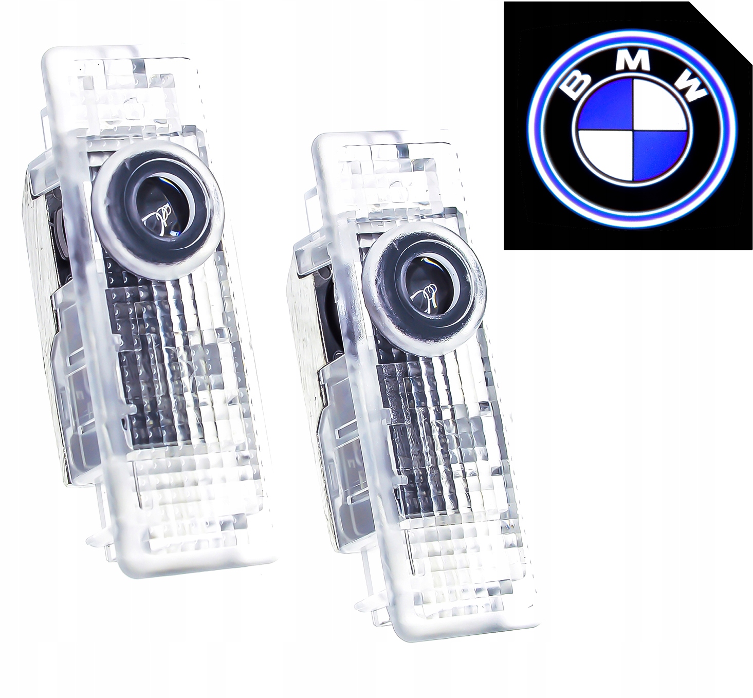 2x Led projektor Logo Hd+ Premium Bmw E90 E91 E60 E61 F10 G30 X1 X3 X5