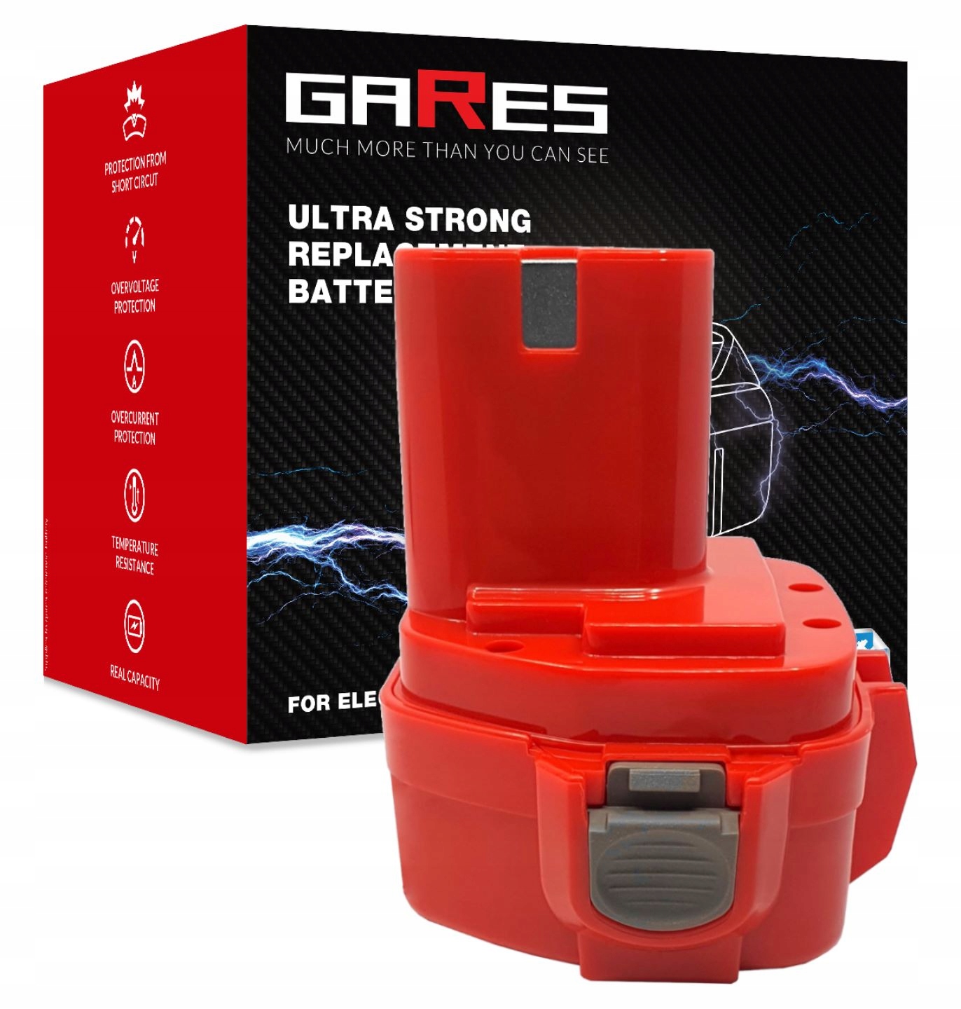 Akumulátor pro Makita 192598-2 6835DA 192681-5 4191D 12V 3Ah