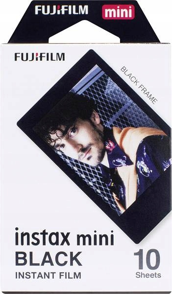 Wkłady Fujifilm Instax Mini Black Frame 10 sztuk