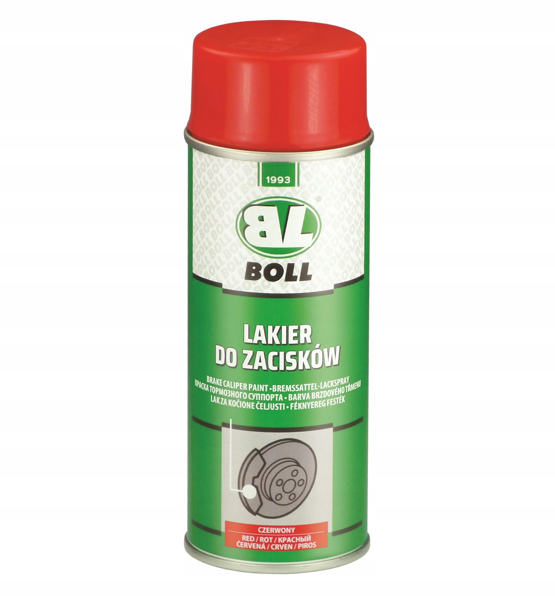 

Boll Farba Lakier Do Zacisków Hamulcowych Czerwony