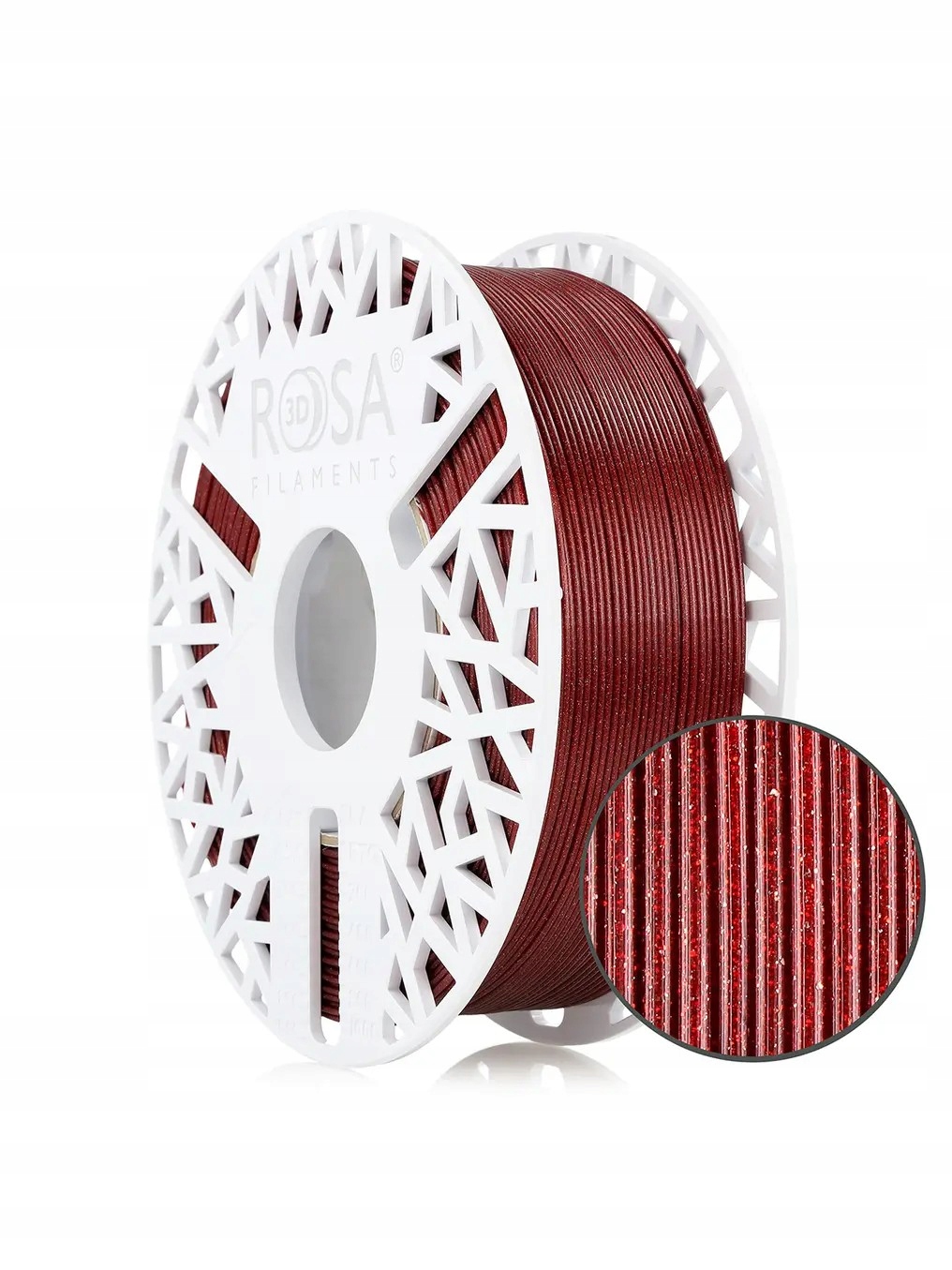 Filament 3D Rosa3D Pet-g Hs Galaxy Red 1kg 1,75mm High Speed