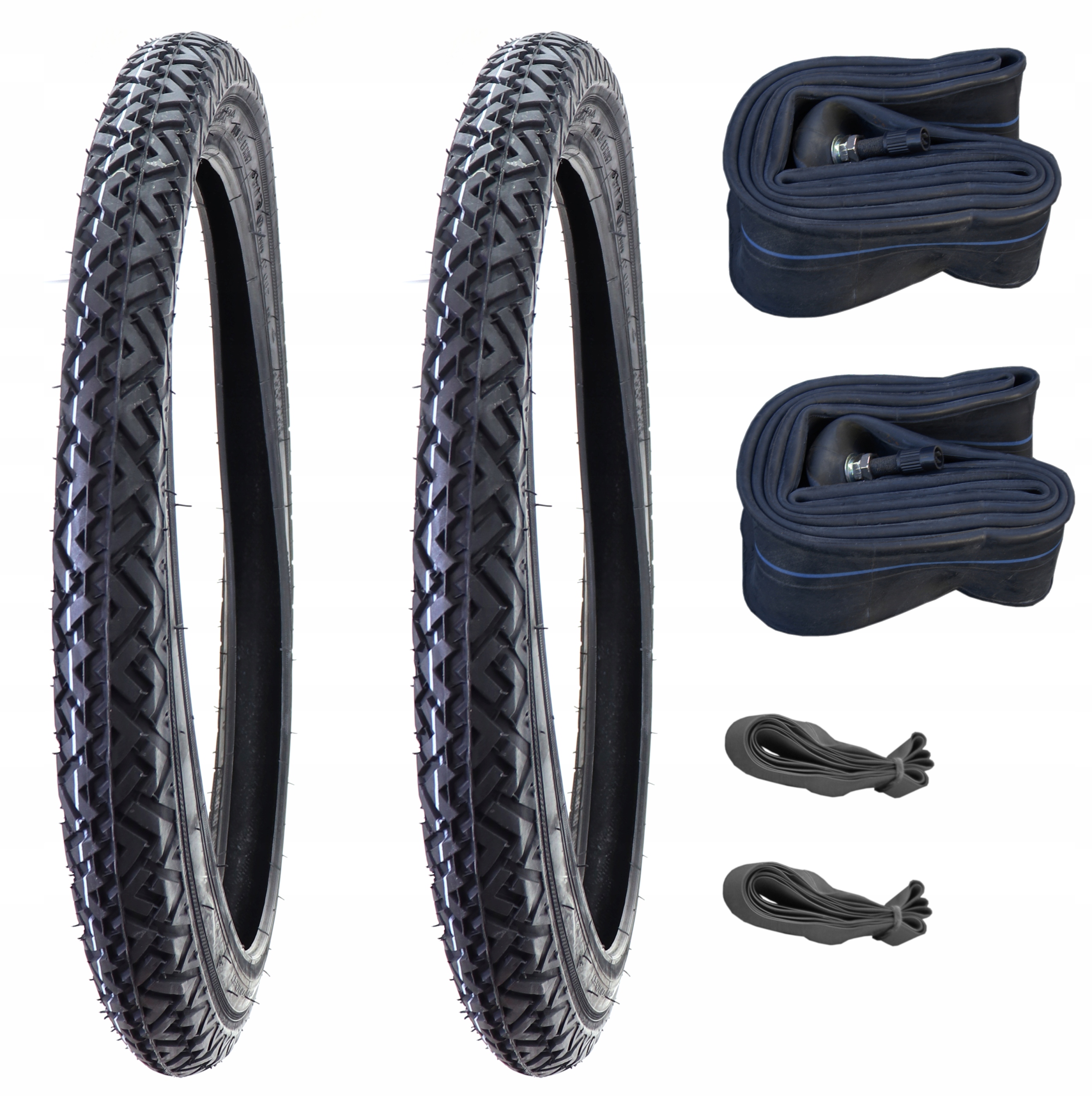 2X шина внутренняя трубка 2,25-16 дюймов 16X2.25 JAWKA 50 SIMSON