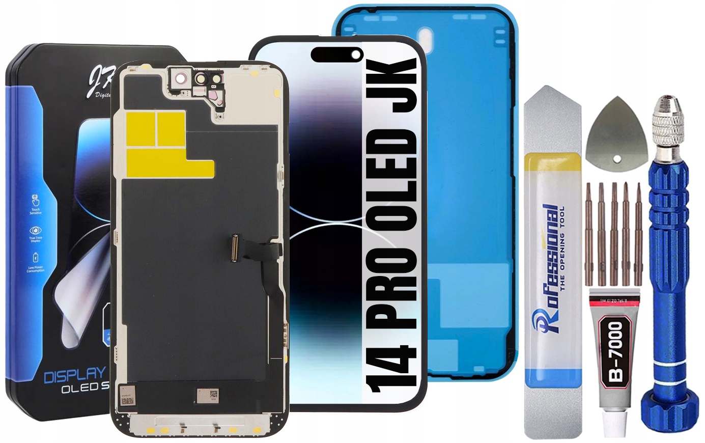 Displej Pro Iphone 14 Pro Oled Jk IC Displej Těsnění