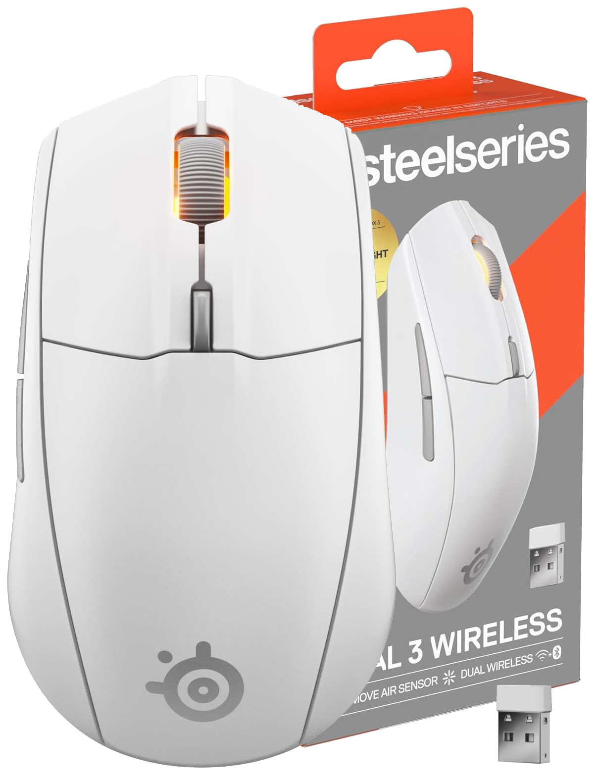 Myš Bezdrátová Myš Steelseries Rival 3 Wireless S Rgb Podsvícením