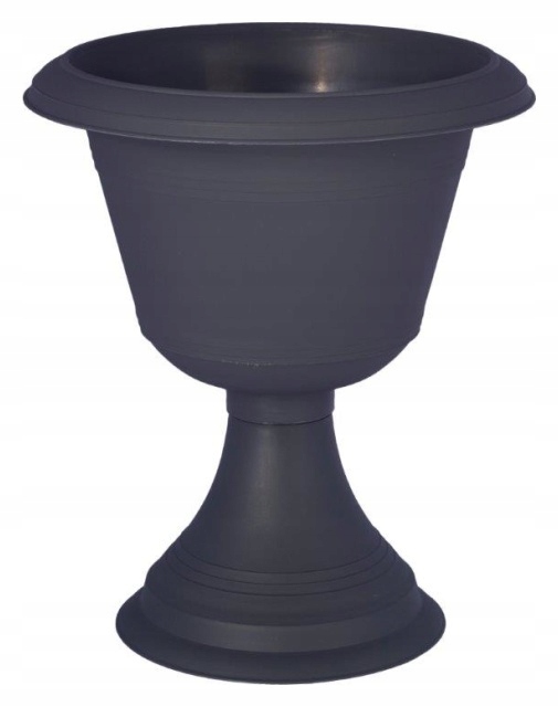 Gazon GŁADKI I fi 33cm H 37cm antracyt FORM-PLASTIC