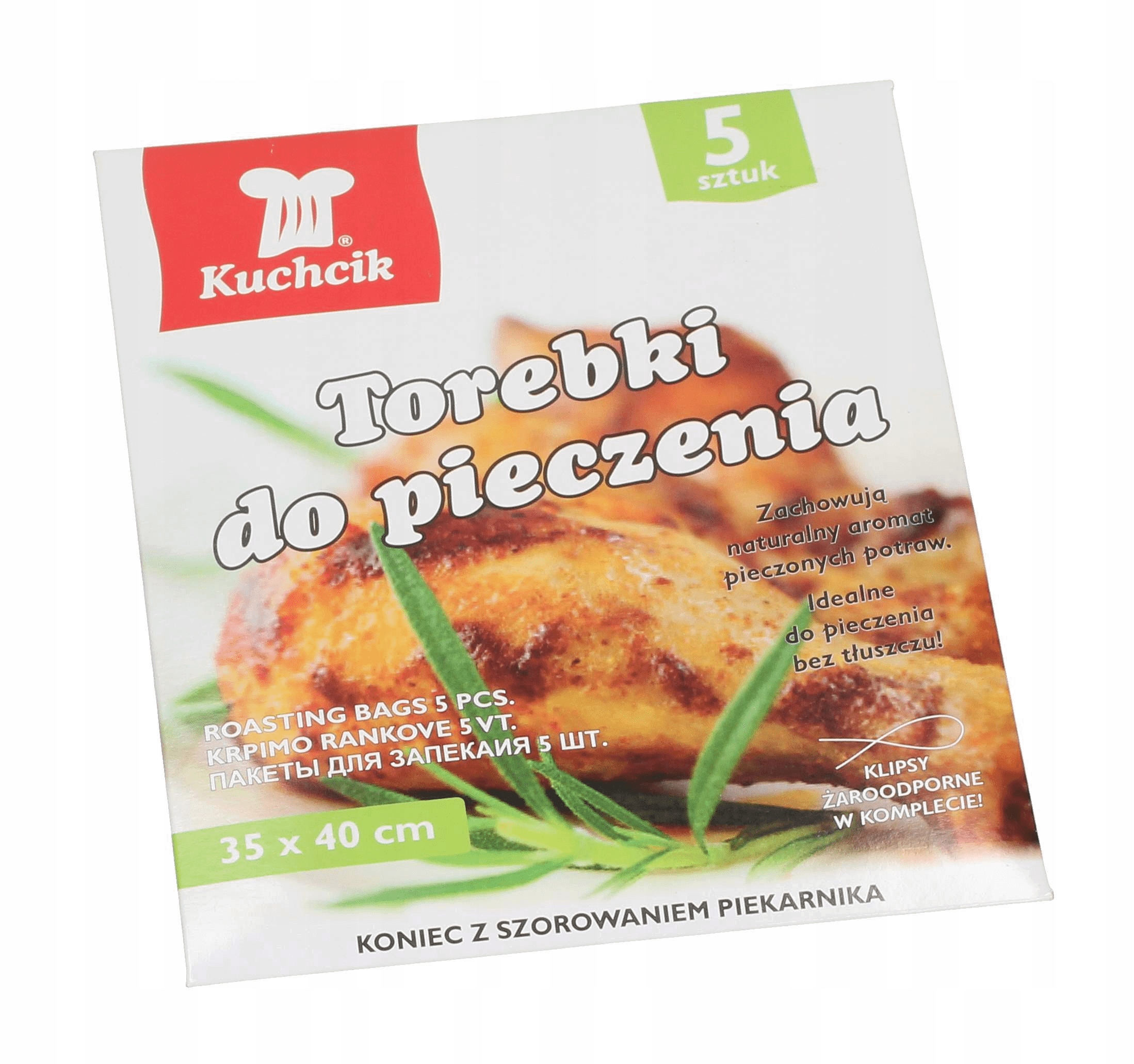 

Kuchcik Torebki Do Pieczenia 35*40CM 5 Sztuk