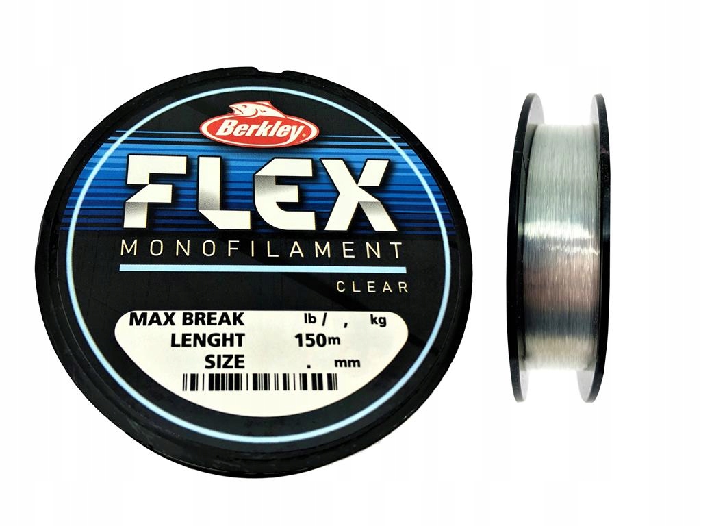 

Berkley Żyłka Flex Mono 7lb 0.20mm 150m Clear
