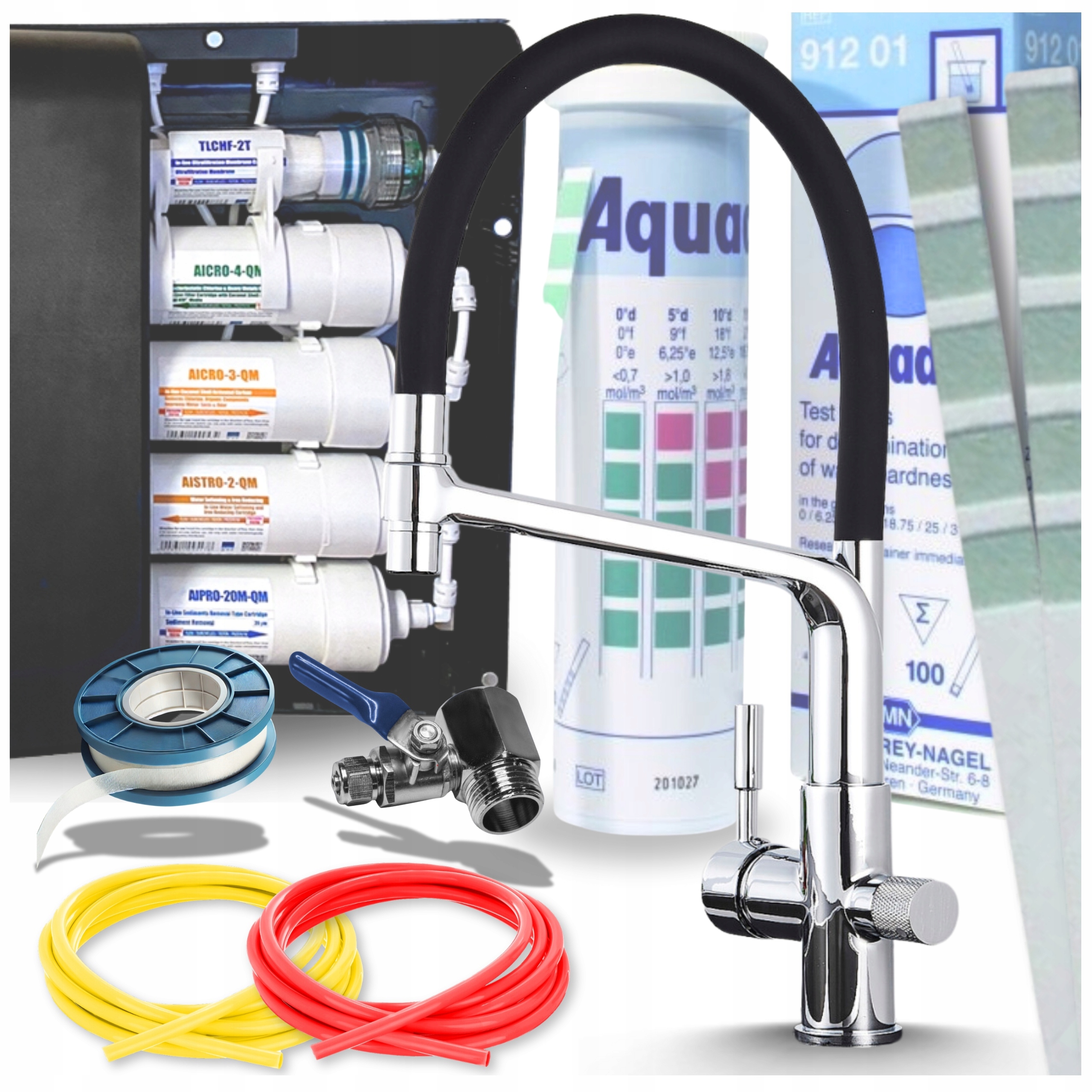 Sada na čištění armatur s připojením k filtru