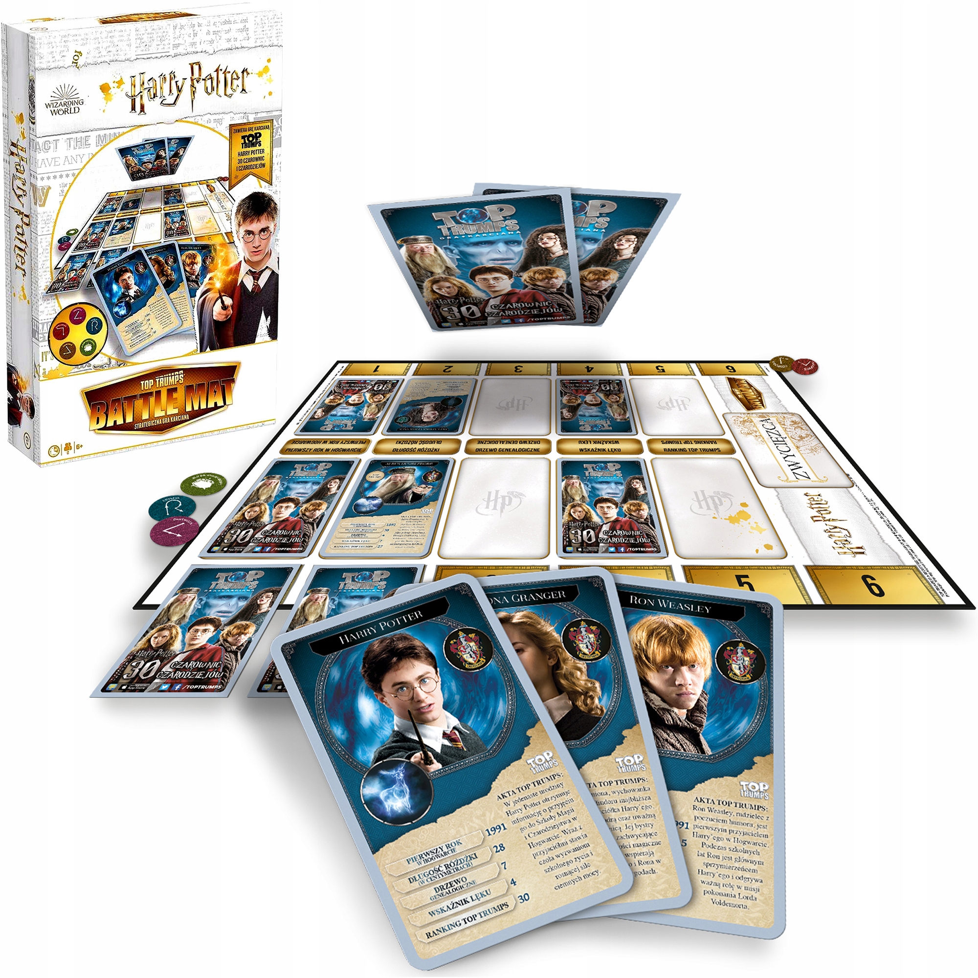 

Top Trumps Harry Potter Mata Bitewna Do Gry Karty