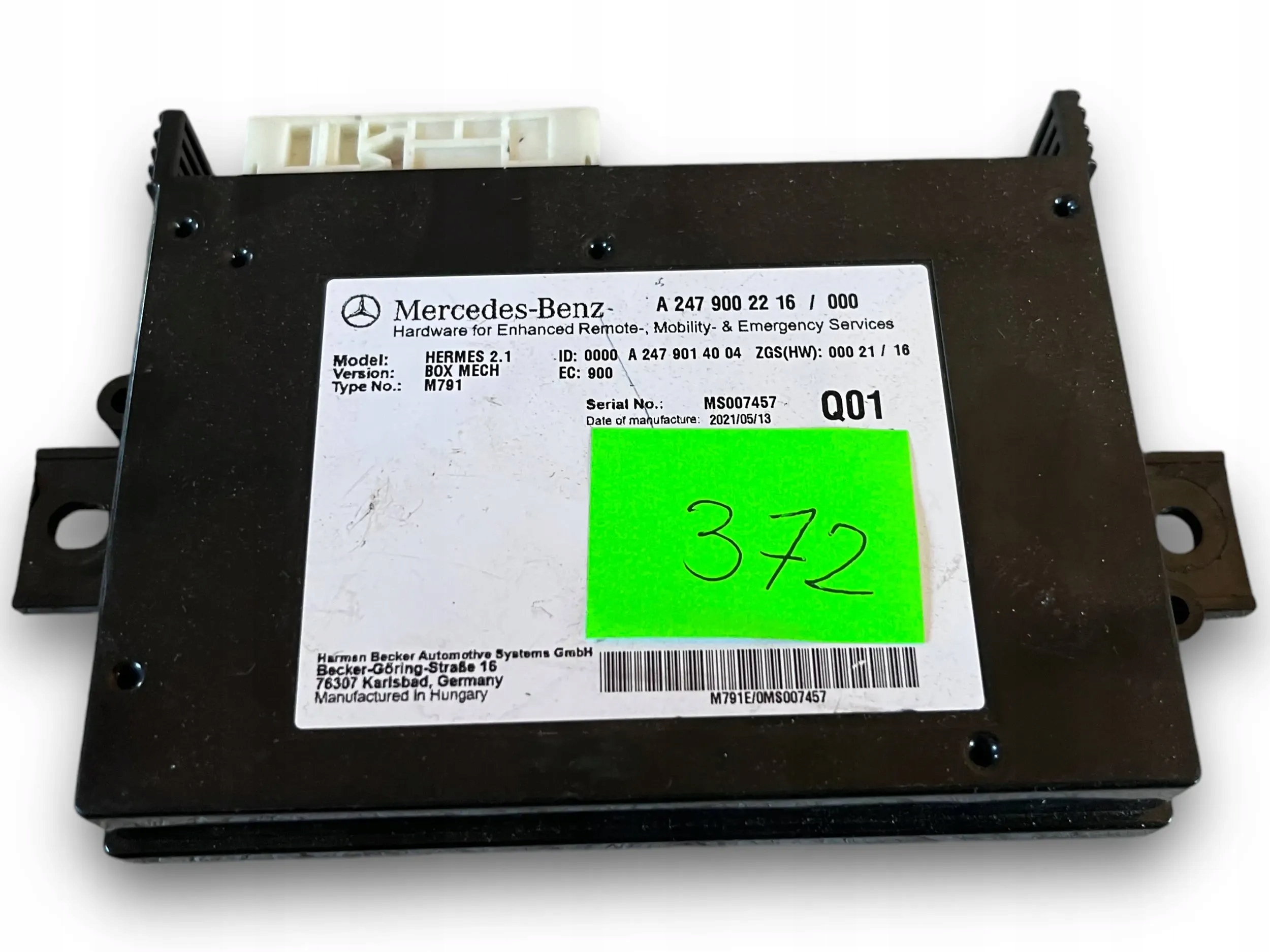 MERCEDES W247 control unit TELEMATIK A2479002216 @M