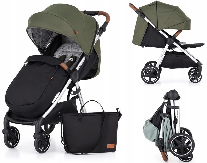 WÓZEK SPACEROWY Petite&Mars Royal MATURE OLIVE
