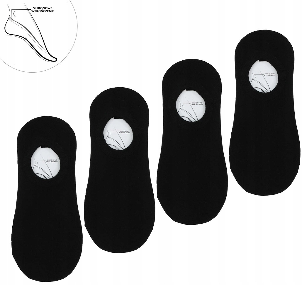 

4x Stopki Bawełniane silikon Moraj sneakers 43-45