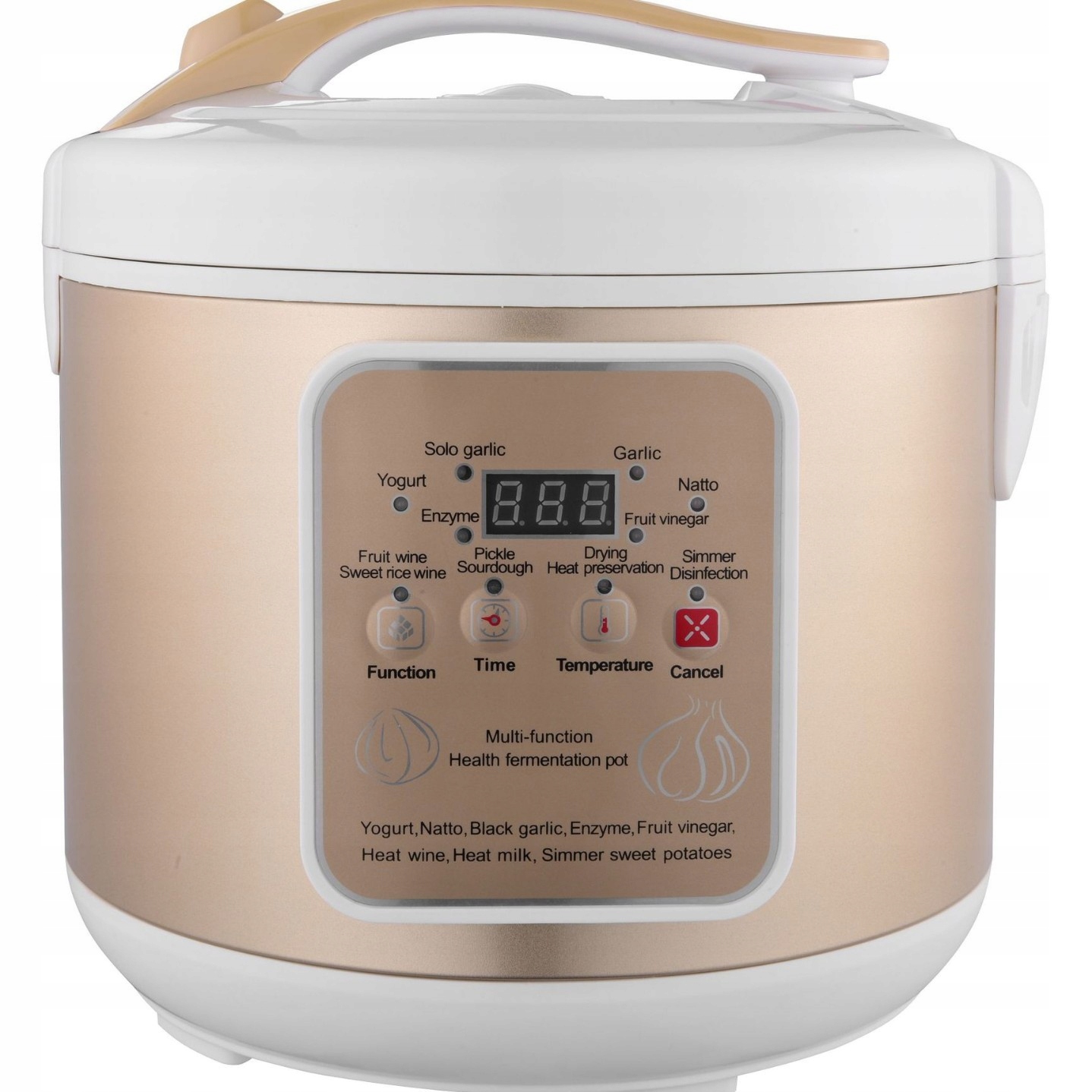 Hrnec na fermentaci výroby černého česneku – fermentátorový stroj