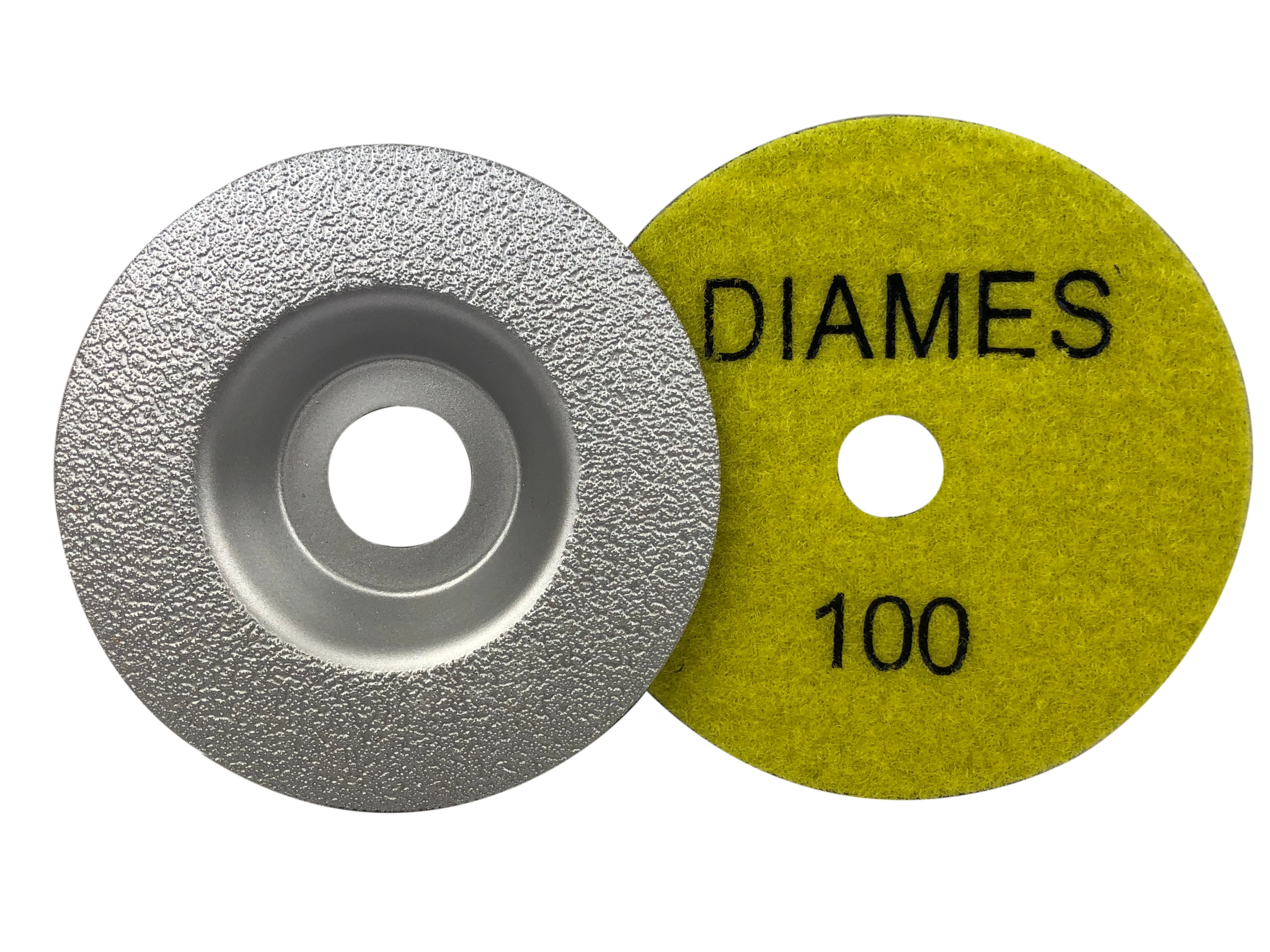 ZDZIER + DYSK POLERSKI #100 SZLIFOWANIE GRES 45 ST Marka inny