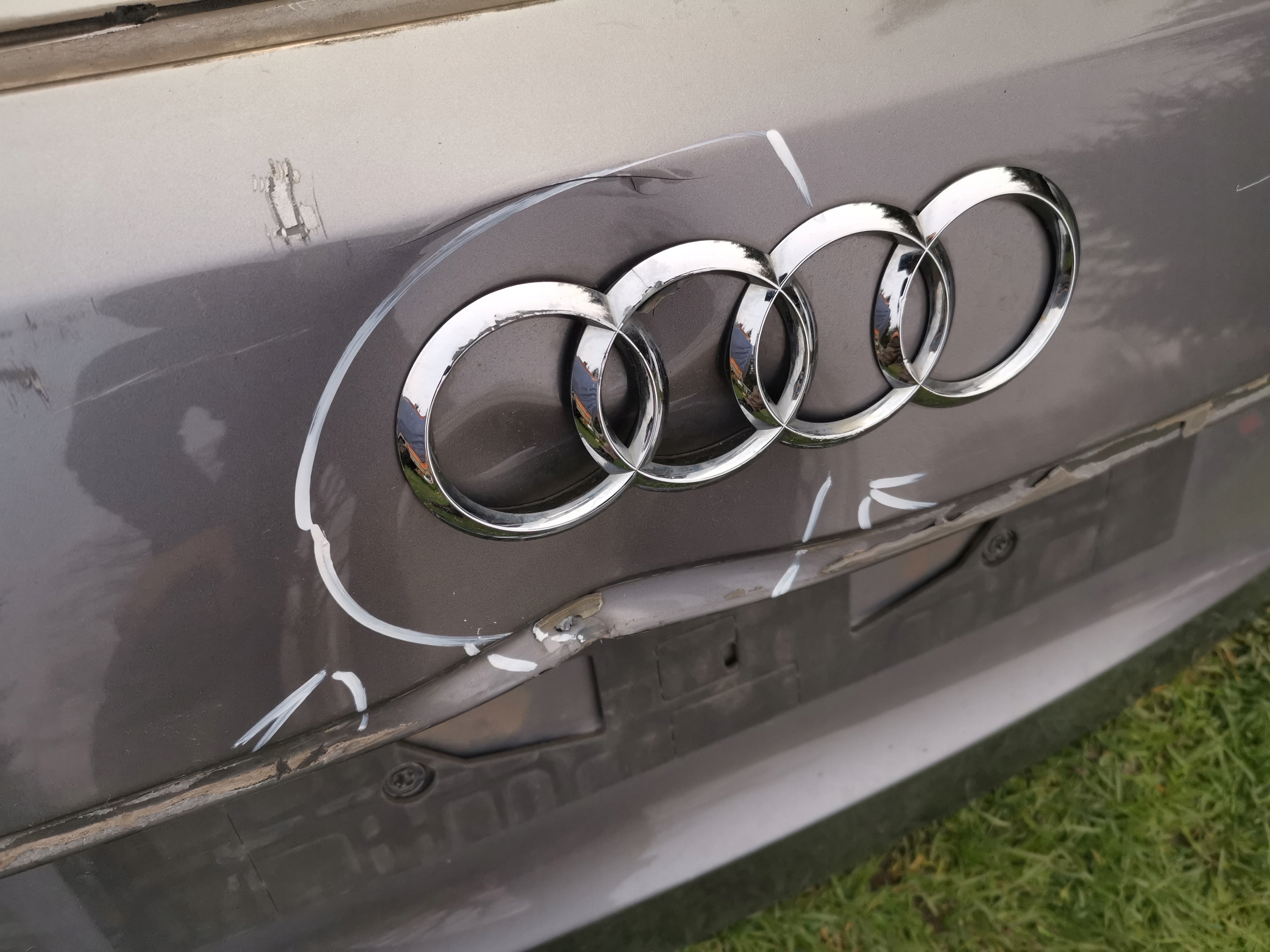 trunk door boot rear part rear AUDI A6 C8 KOMBI