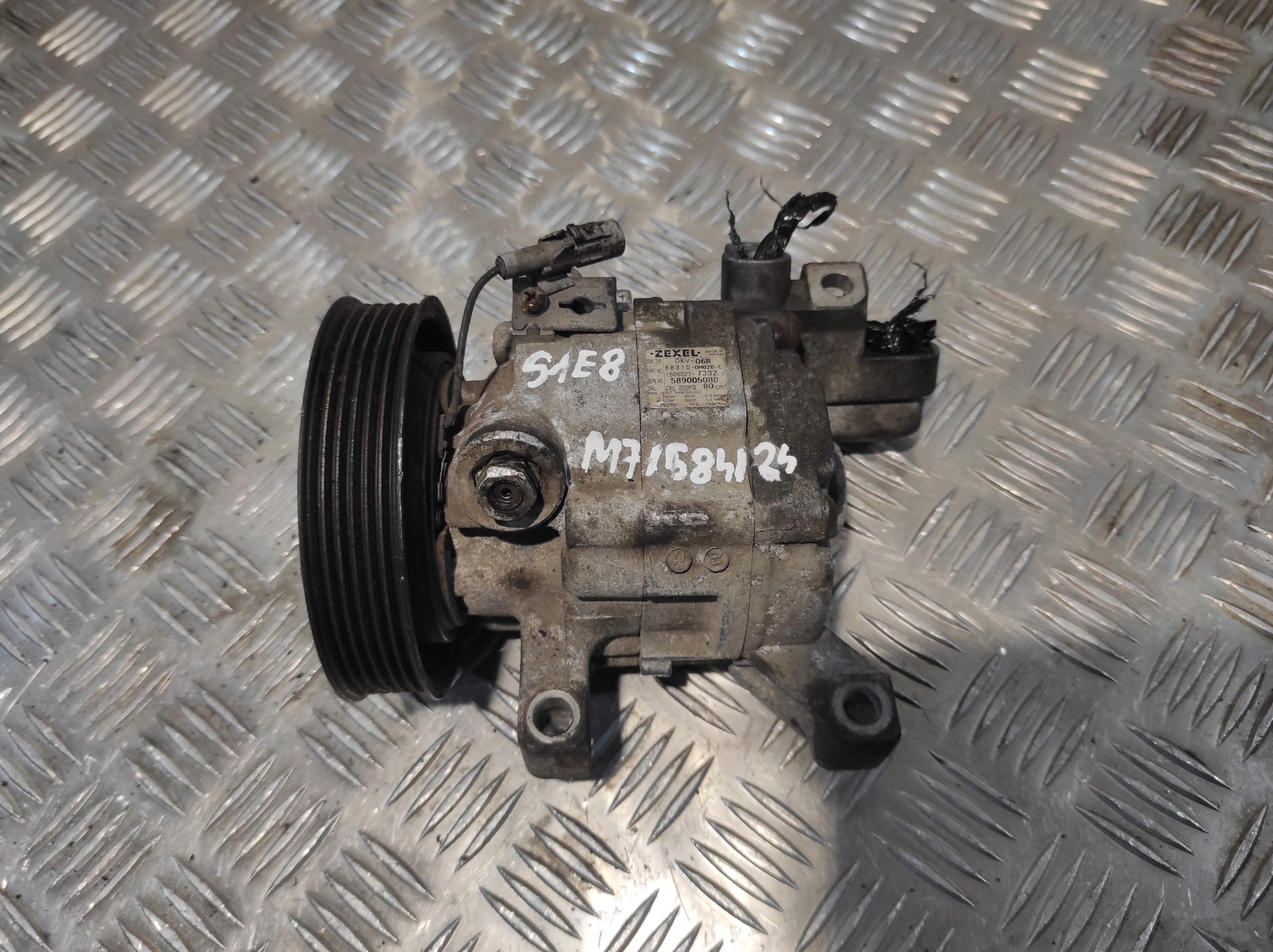 compressor compressor; KLMATYZACJI TOYOTA AYGO and 88310-0H020-C