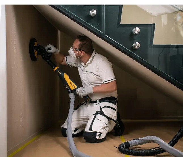 SZLIFIERKA DO ŚCIAN GIPSU ŻYRAFA MIRKA LEROS-S 225 mm 950CV + TORBA Rodzaj zasilania sieciowe