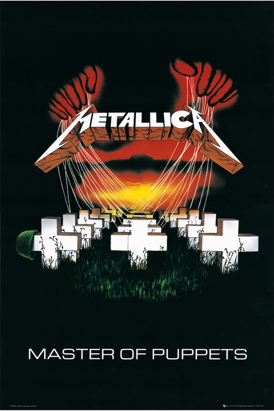 

Metallica Master of Puppets plakat 61x91,5 cm