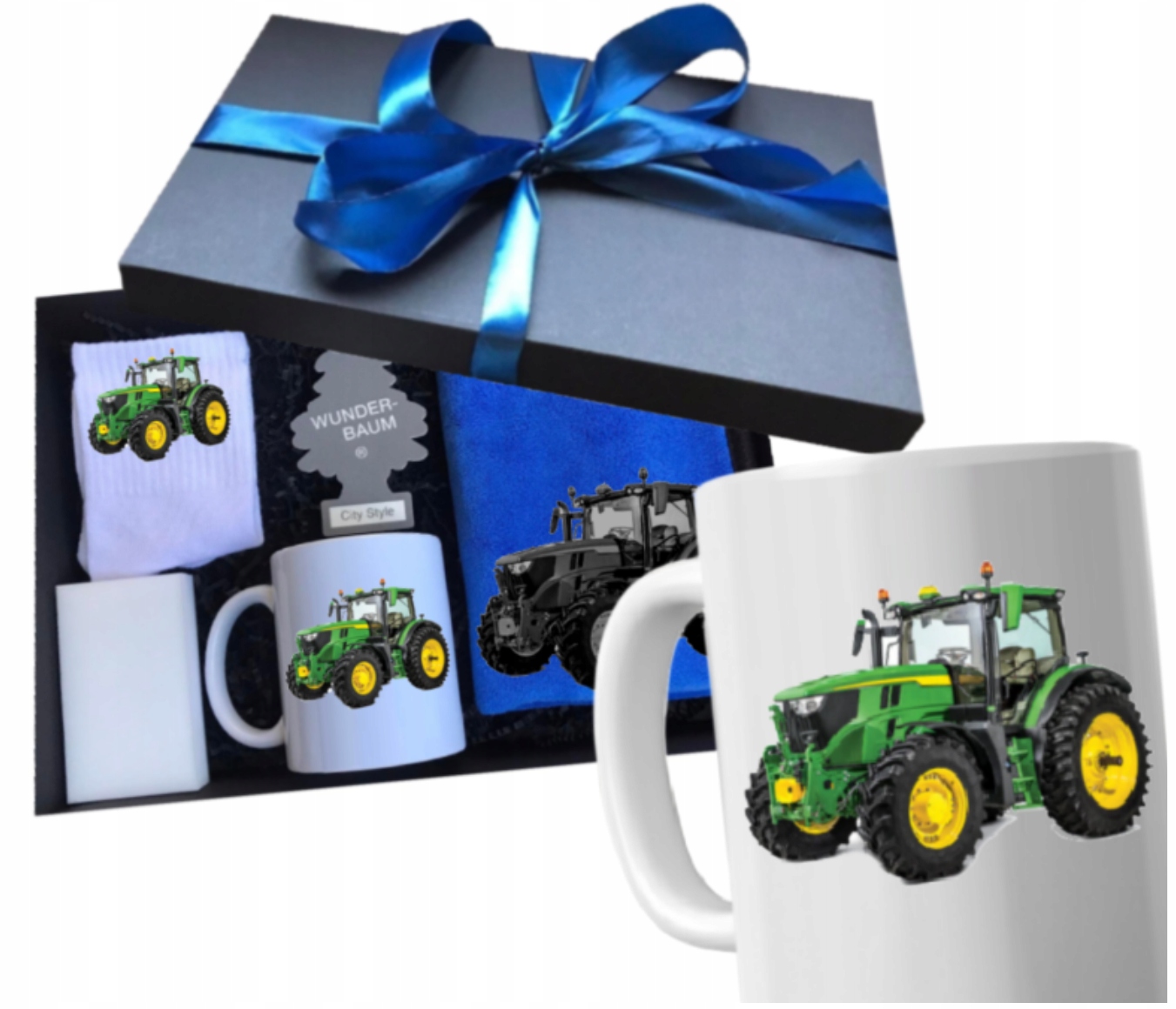 Sada boxových hrnků pro farmáře řidiče John Deer dárek k narozeninám