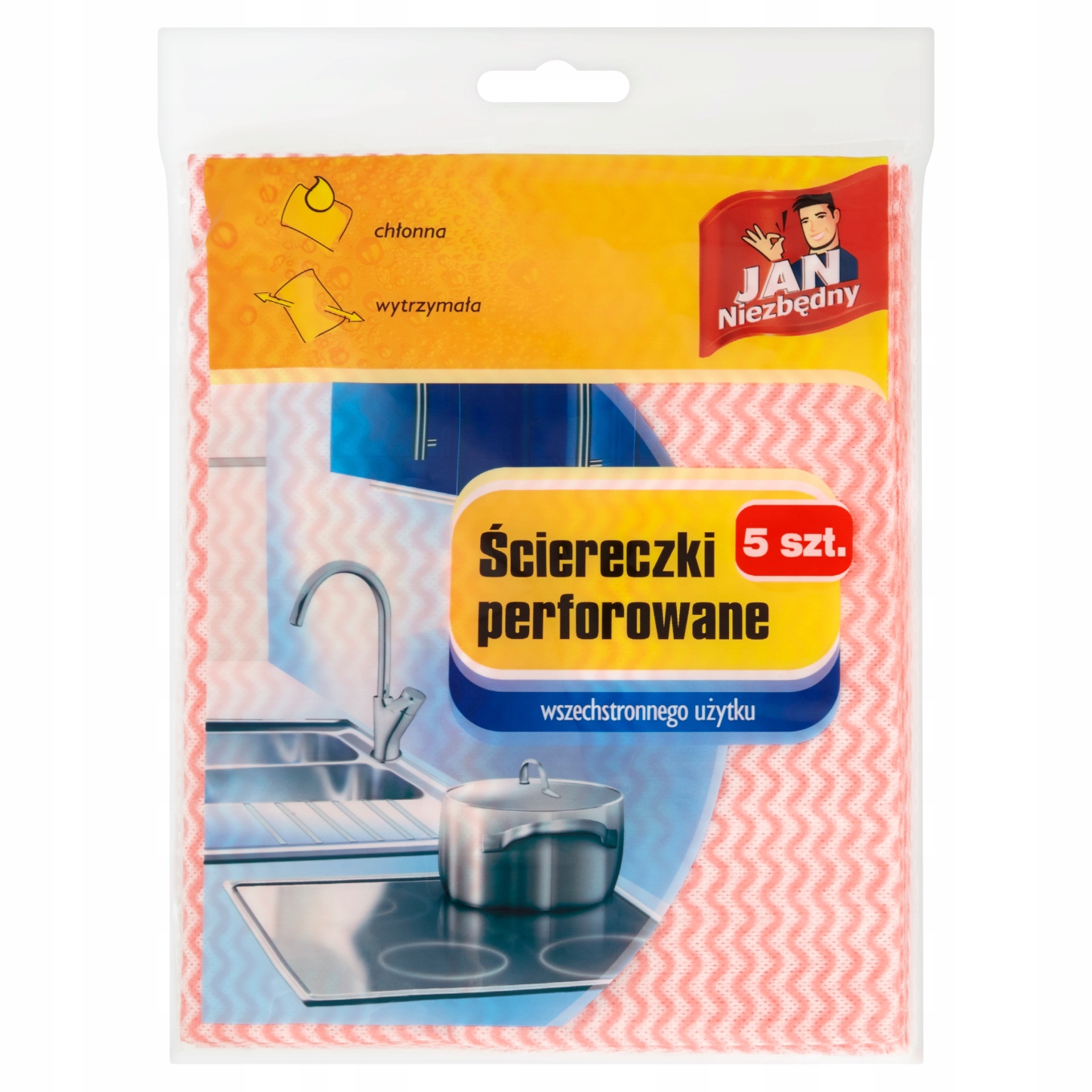 

Jan Niezbędny Ściereczki perforowane 5 szt
