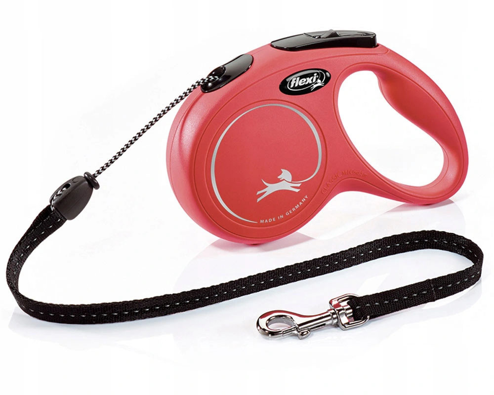 

Flexi New Classic Smycz linka S 5m 12kg Czerwona