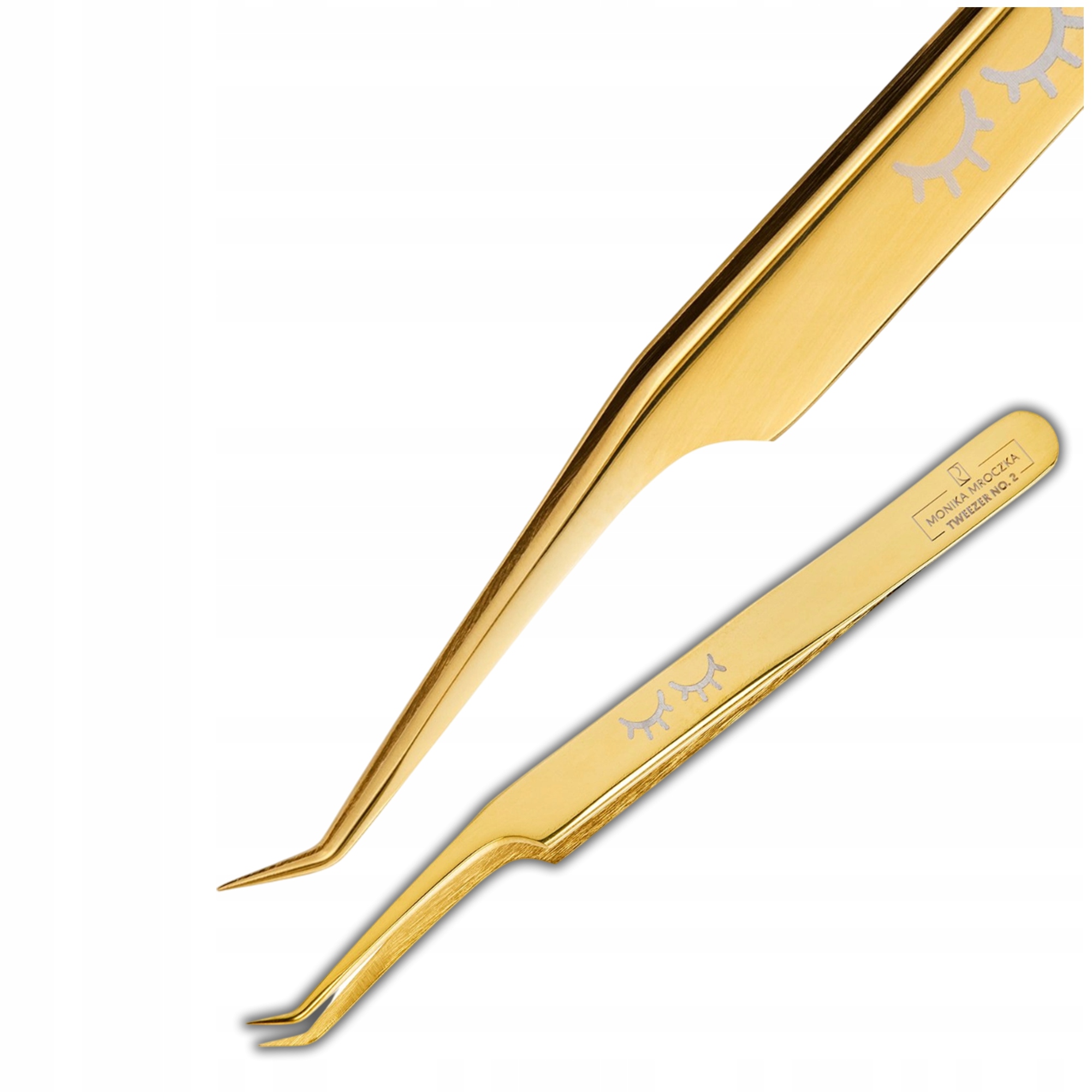 Pinzeta Pro Prodlužování Řas Objemovou A Klasickou Metodou Tweezer č.2