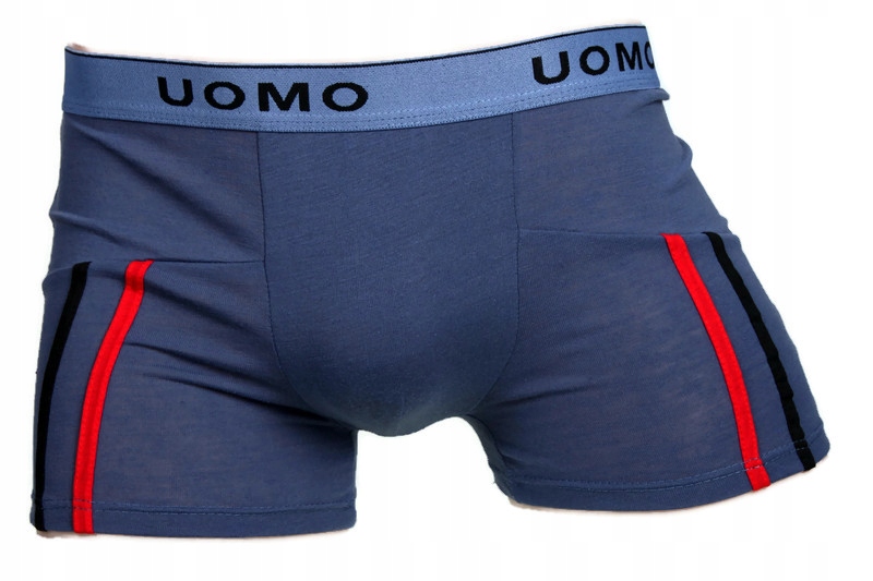 10x BOKSERKI MĘSKIE BAWEŁNIANE UOMO 3XL Zestaw tak