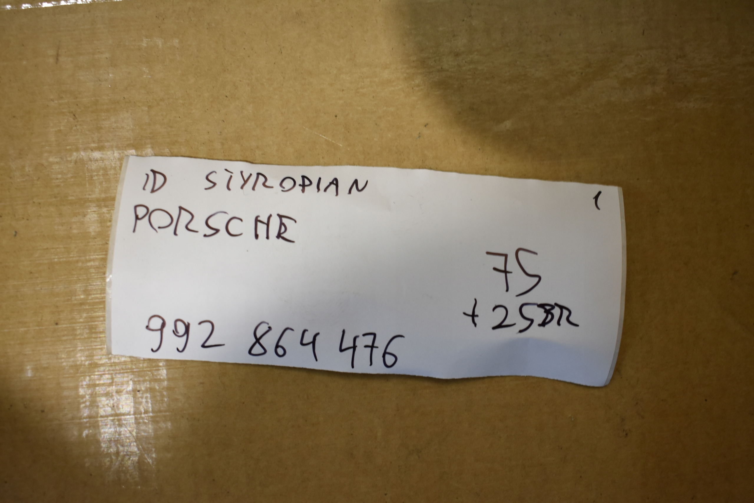 IDEALNY polystirene PORSCHE 992 1