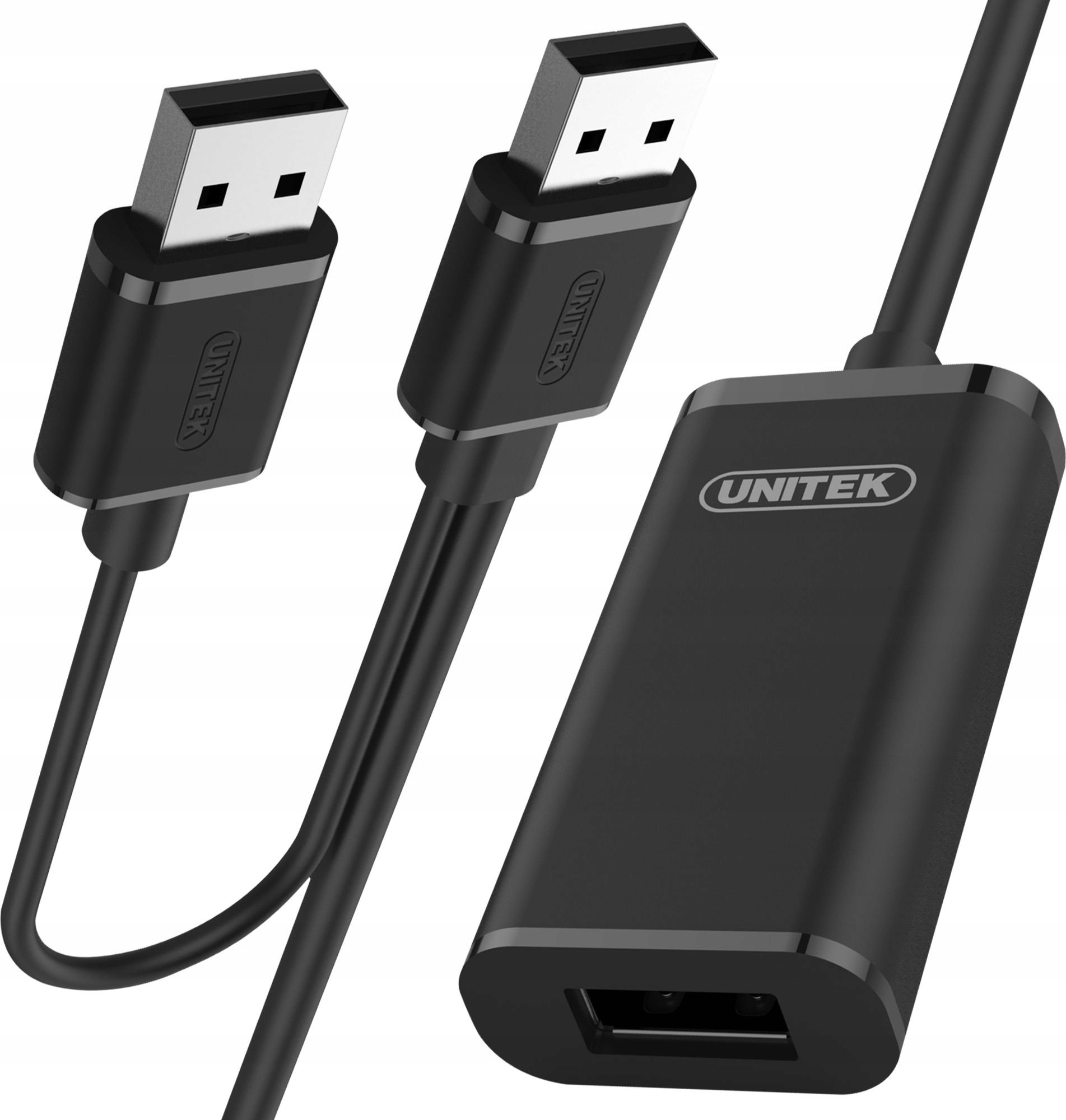 

Kabel Usb Unitek Usba Usba 10 m Czarny (Y278)