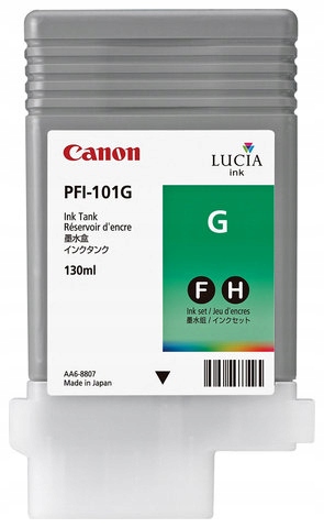 Atrament Canon PFI-101G 0890B001 zelený (green)