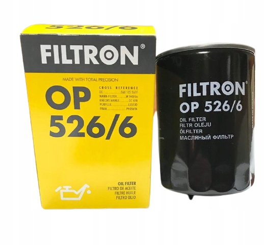 

Filtr oleju Filtron OP526/6 Audi A4 Vw Passat