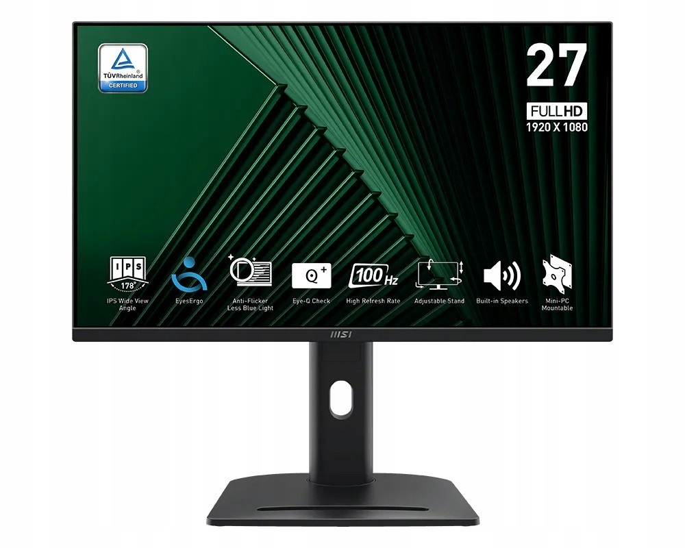Msi Monitor Pro MP275PG 27 palců/LED/FHD/Flat/100Hz/Černý