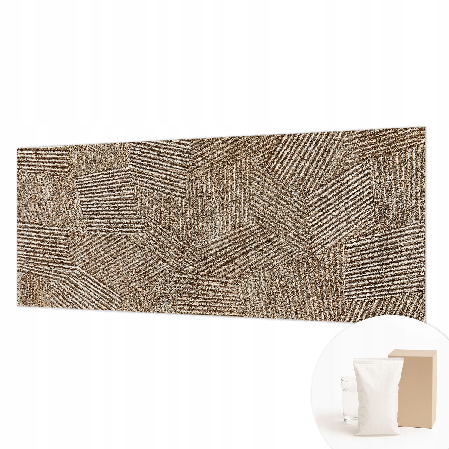 Nástěnná tapeta Flizelinová lepidlo Strukturální linie 250 x 104 cm