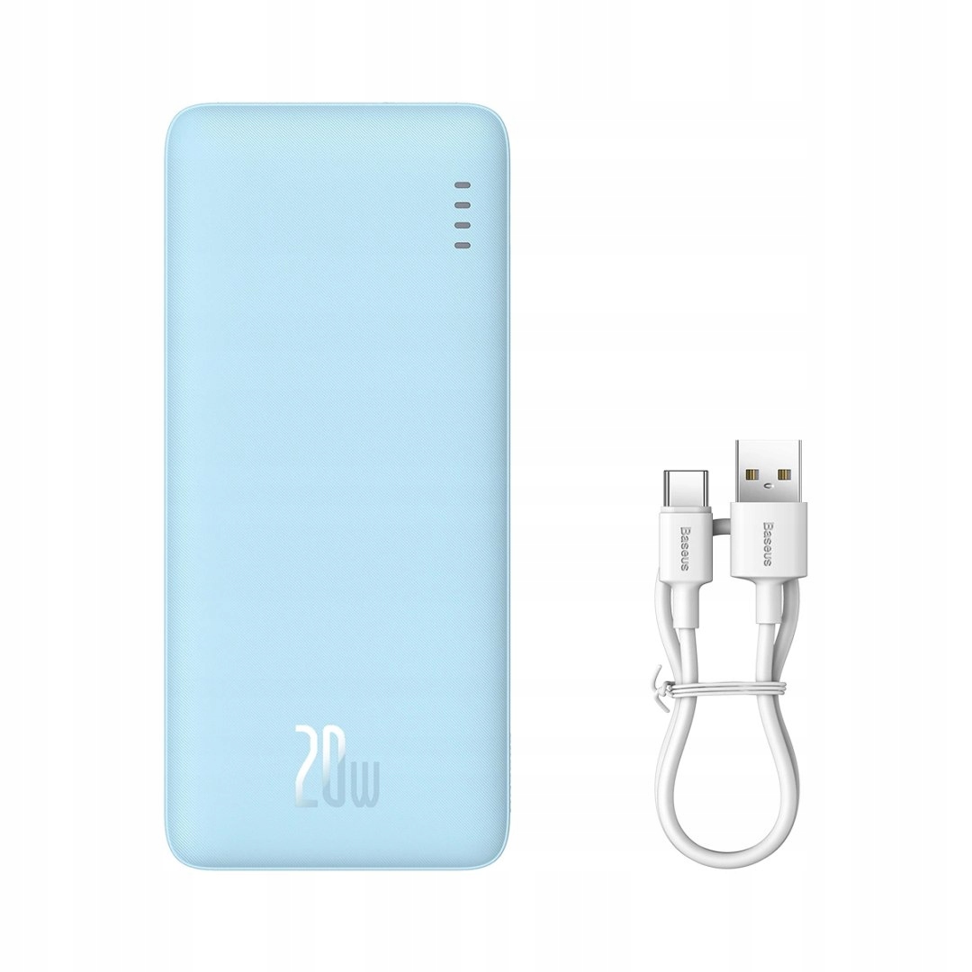 Powerbank Baseus Airpow 20W 10000mAh niebieski