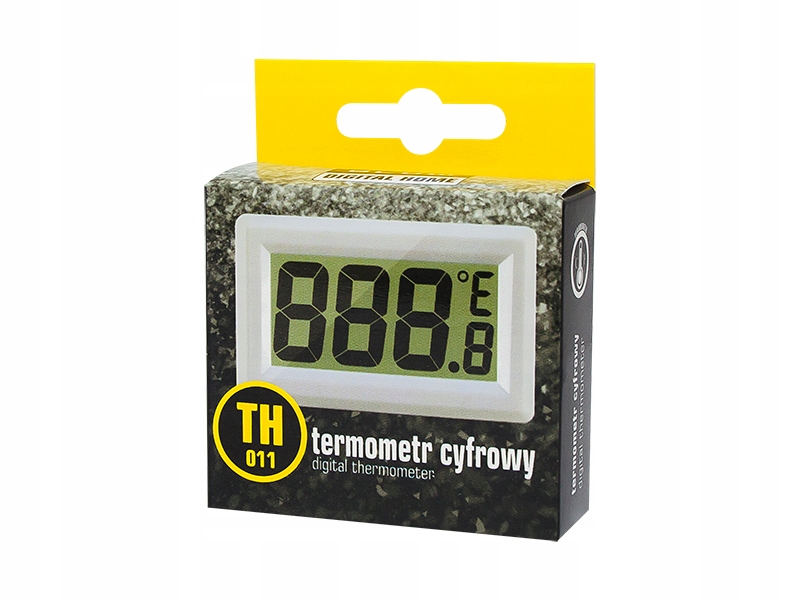 Termometr panelowy biały LCD -50do100C Marka Blow