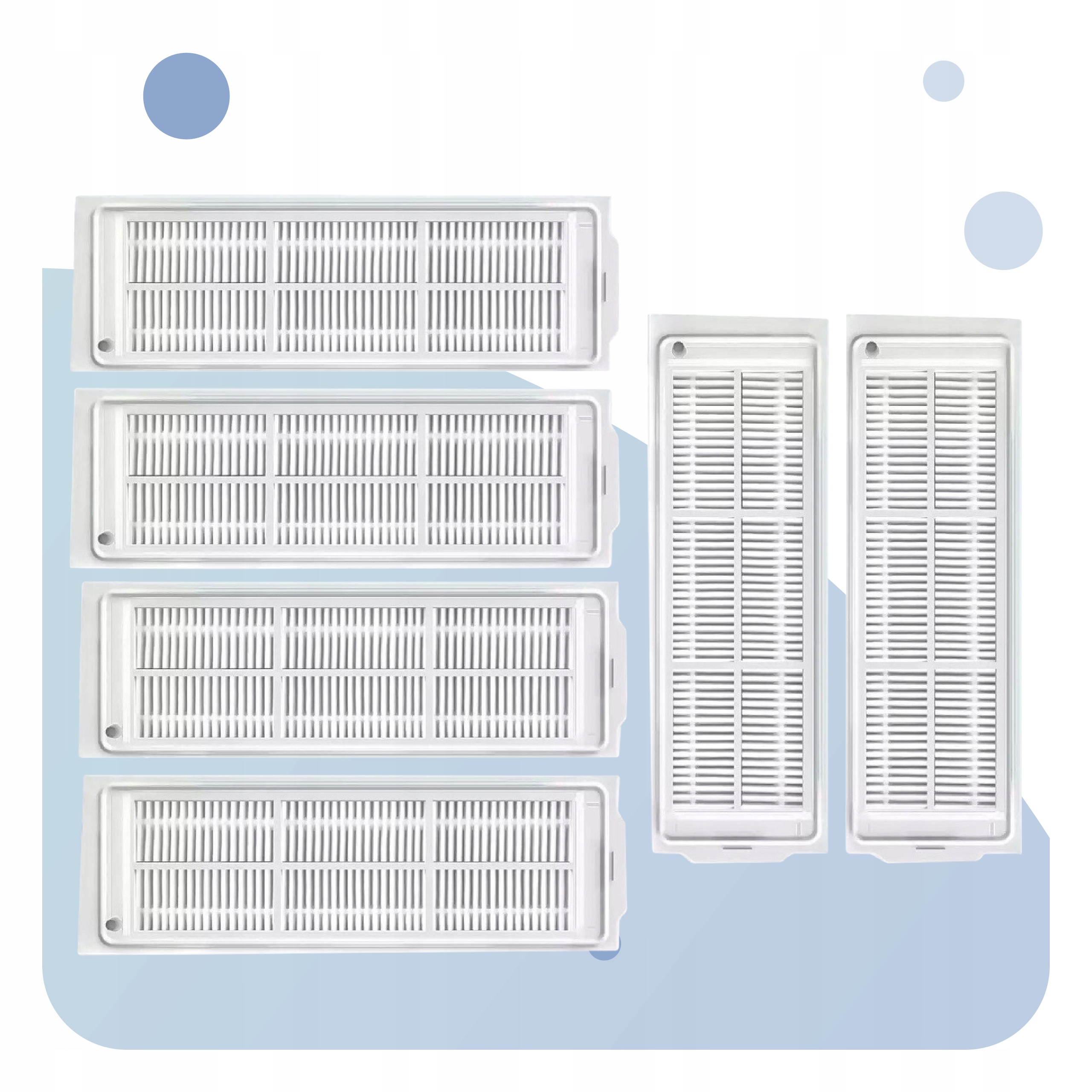 Filtry powietrza do Xiaomi Mi Robot Vacuum Mop Pro Viomi V2 V3 SE Marka Litago