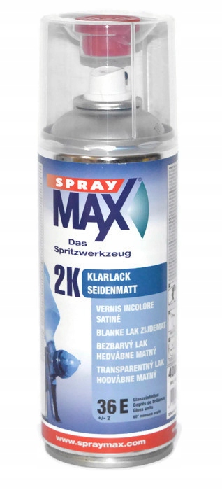 Spray MAX lakier bezbarwny 2K półmat 400 ml