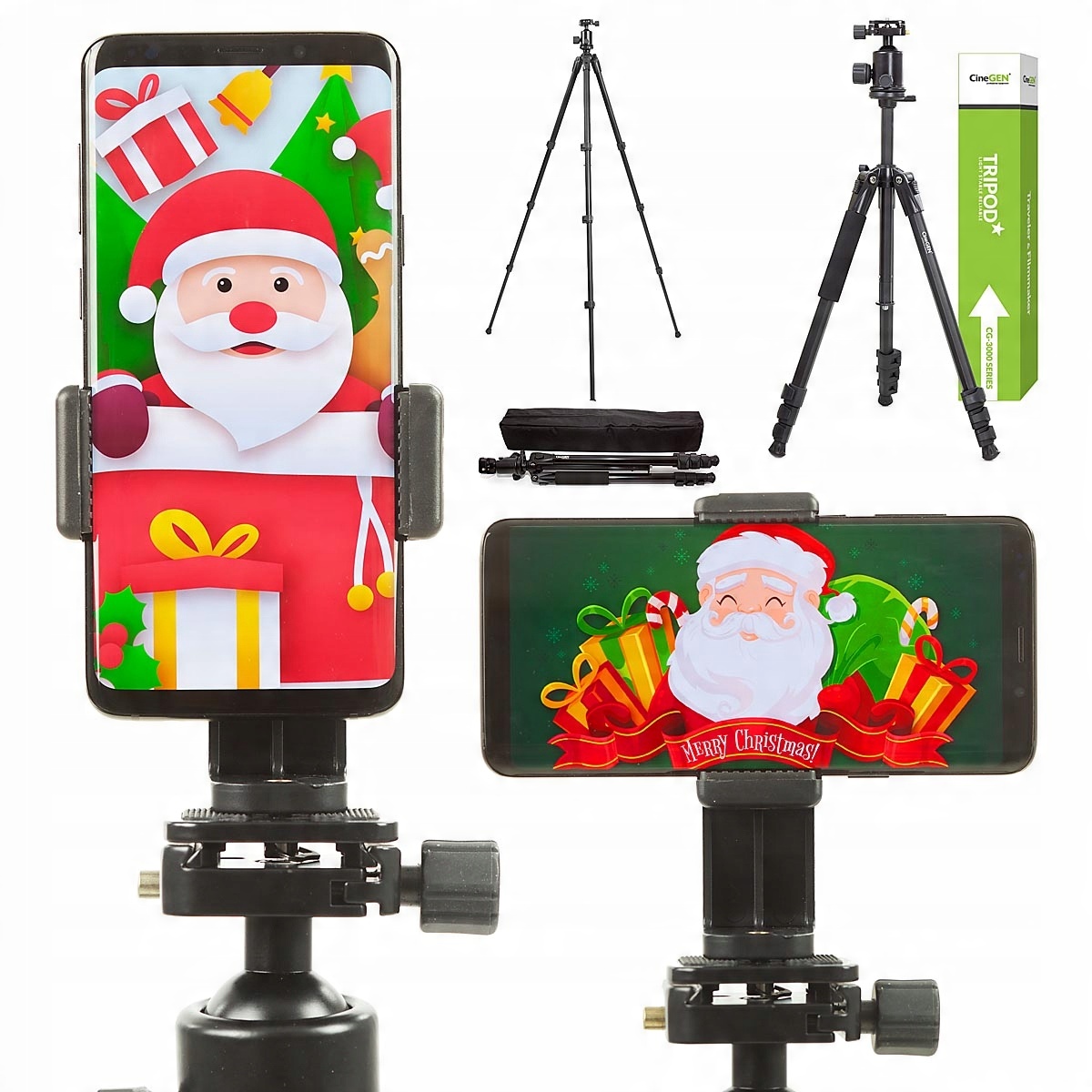 

3W1 uchwyt do telefonu 360° Statyw solidny Torba