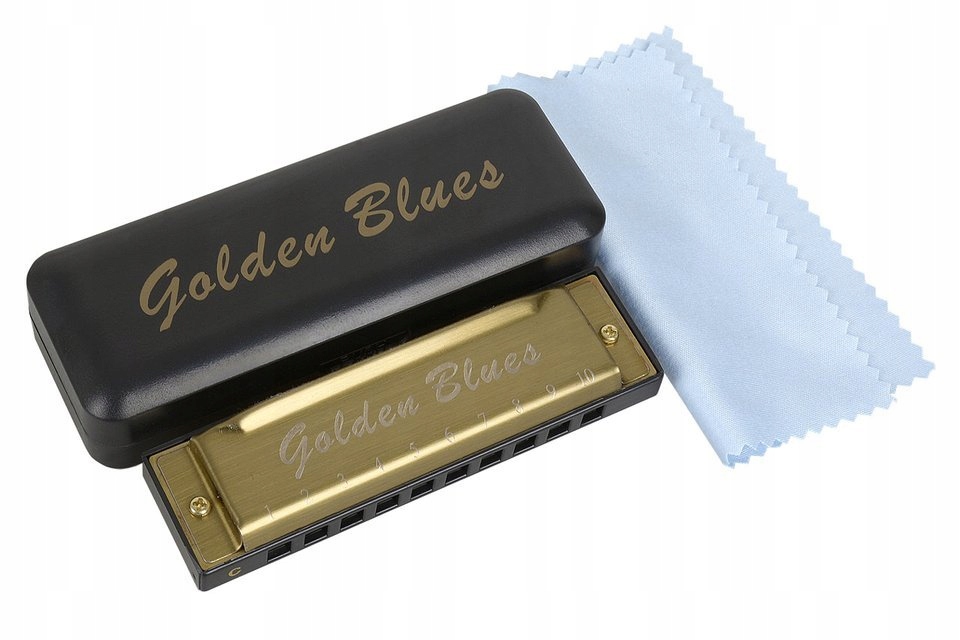 

Golden Blues harmonijka ustna dla początkujących C