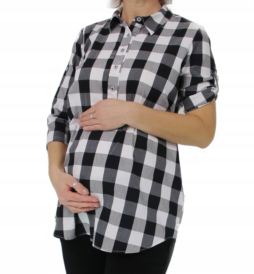 Košilová Těhotenská tunika Na Kojení M