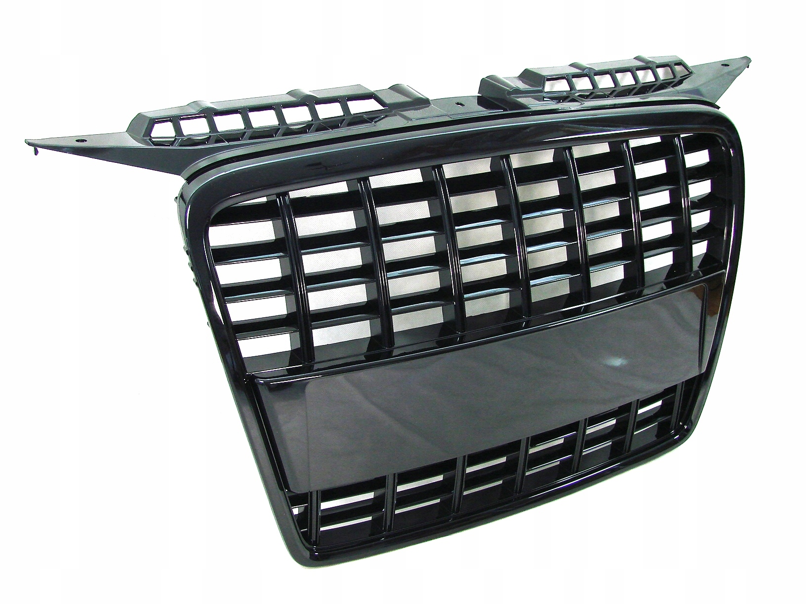 Grill atrapa Audi A3 8P 05 08 S3 look black polysk