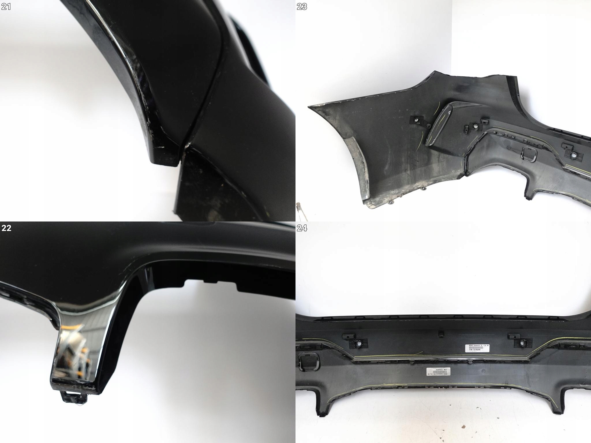 BMW 4 G22 G23 m-packet MSP MPA 20- bumper BUMPER SPOILER rear part (6xPDC)