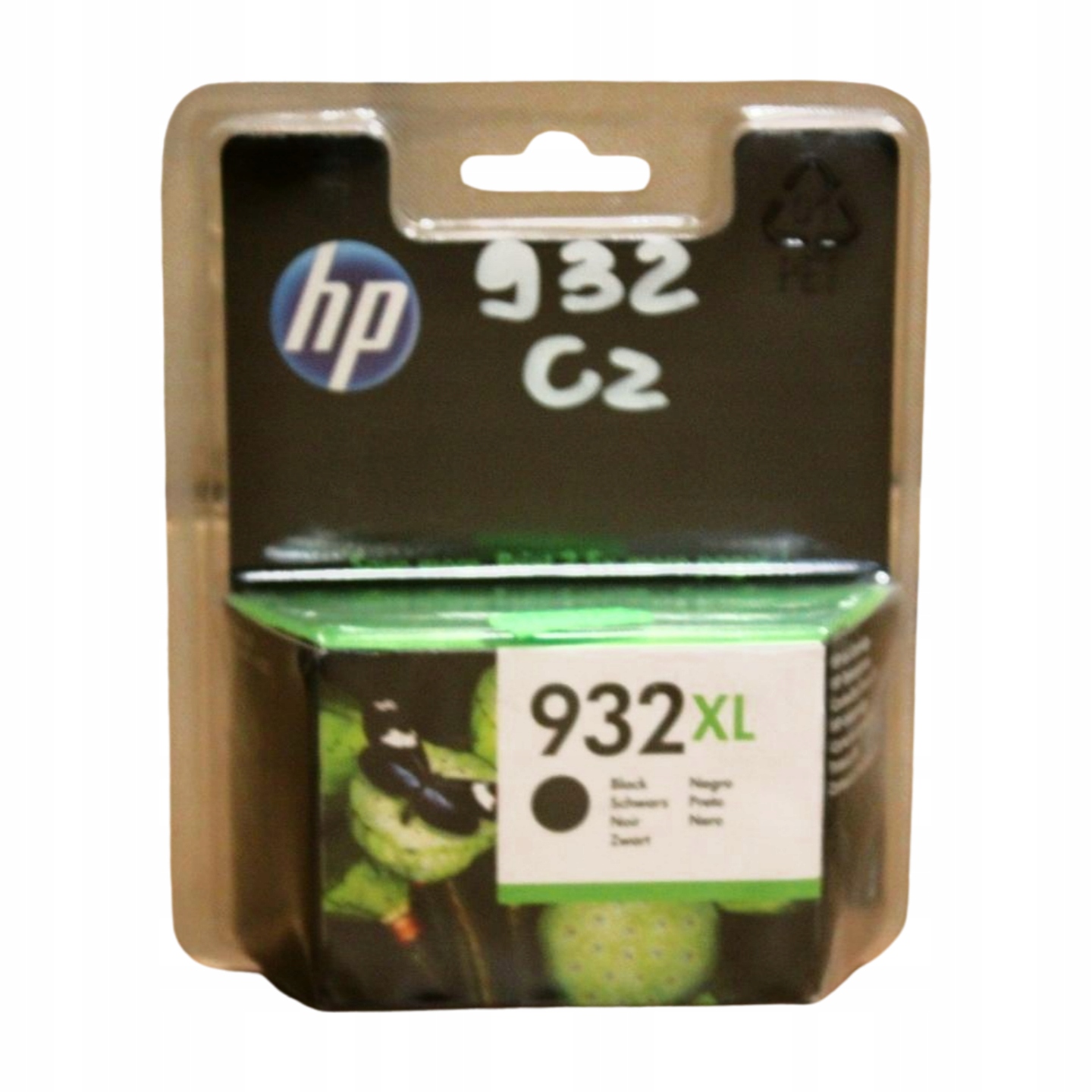 Hp 932XL CN053AE černá inkoustová náplň, originální