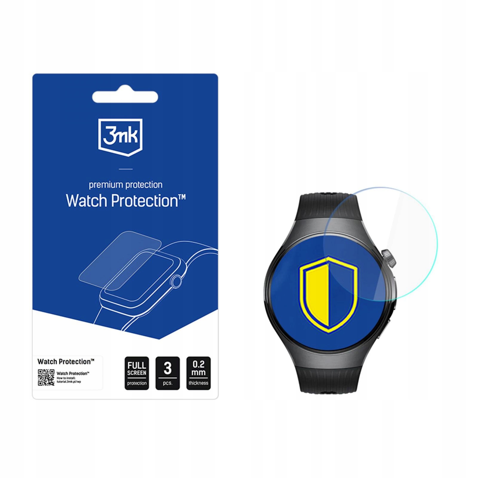 Huawei Watch 5 46MM 3MK Watch Protection Arc